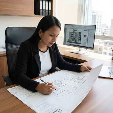 Rossy Chaguala, Ingeniera Civil Especialista en D&CO