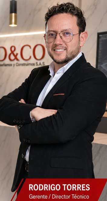 Rodrigo Torres, Gerente y Director Técnico de D&CO
