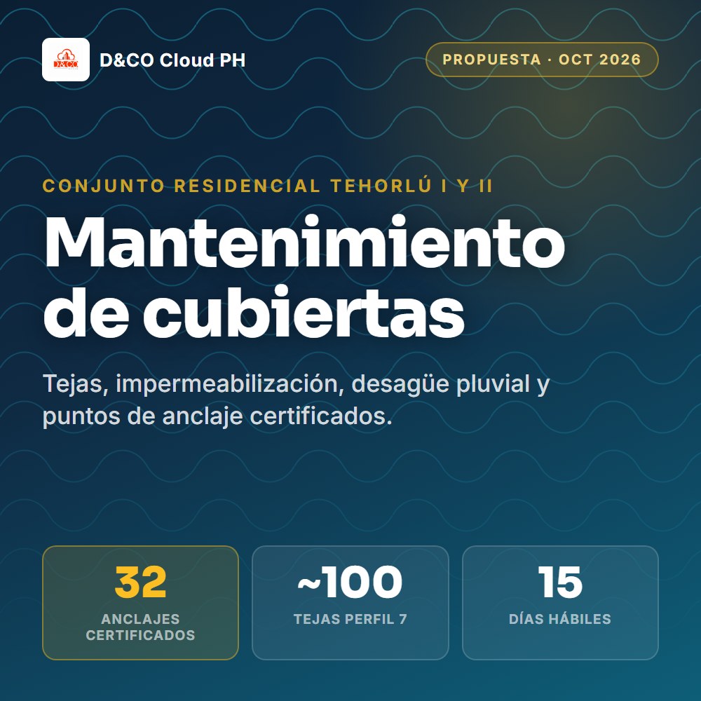 Conjunto Residencial Tehorl&uacute;